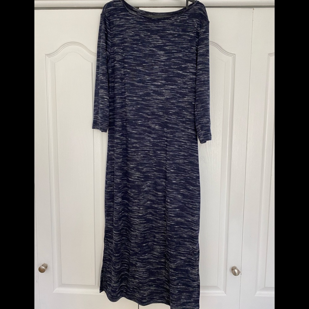 Blue dress